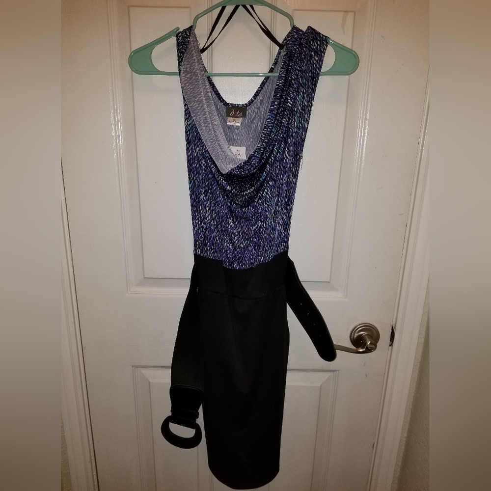 Dots Belted Dress